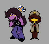 Kris artist:thatbratcohen game:deltarune streamer:joel streamer:vinny susie // 1000x900 // 157.0KB