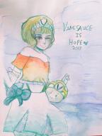 Vinesauce_is_Hope_2018 artist:drippinbat magical_girl streamer:vinny vineshroom // 1536x2048 // 310.2KB