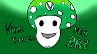 brb mario streamer:vinny toad vineshroom // 2560x1440 // 650.2KB