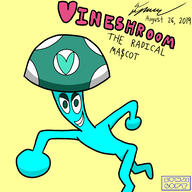 90s artist:vinchvolt failed_mascots streamer:vinny vineshroom // 2500x2500 // 1.2MB
