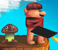 artist:onepokerhen mario streamer:vinny // 1930x1656 // 216.7KB