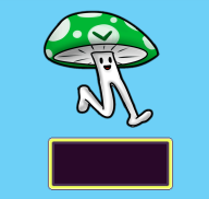 animated artist:blankfaece game:earthbound ramblin_mushroom streamer:joel vineshroom // 1014x966 // 2.6MB