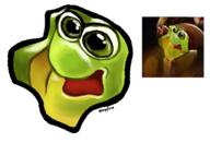 artist:doopyfoop frog game:sleep_ai streamer:vinny // 1356x927 // 746.6KB