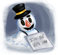animal_crossing snow snowman streamer:vinny // 839x792 // 732.5KB