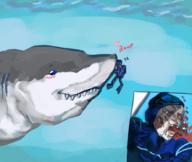 artist:tittyphat game:Last_Tide shark streamer:vinny // 887x750 // 689.5KB