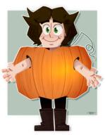 artist:CheesyDraws pumpkin streamer:vinny // 1400x1800 // 2.7MB