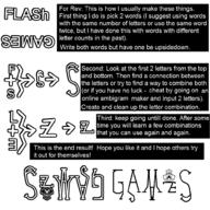 ambigram artist:Temp_user game:flash_games streamer:revscarecrow tutorial wordart // 1000x1000 // 84.3KB