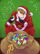artist:borealisinmay brb christmas streamer:vinny // 536x720 // 660.3KB